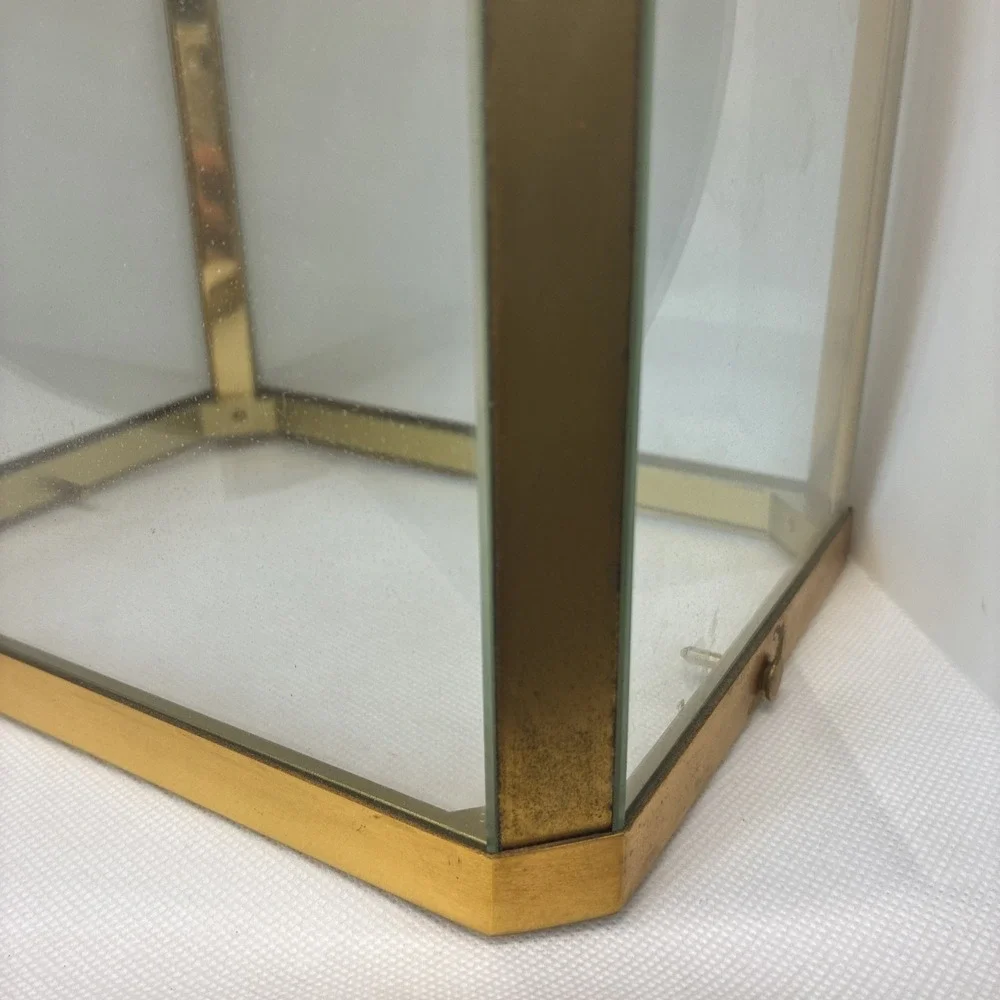 Atmos Clock Case Frame UPPER ONLY - For Model 528-6 For Parts! As Is ! (w/glass)